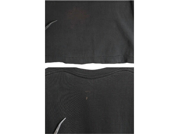 80s USA製 フルーツオブザルーム ポケット付き 無地 半袖 Tシャツ メンズ L 小さめ M 程 雰囲気系 ヴィンテージ シングルステッチ ブラック