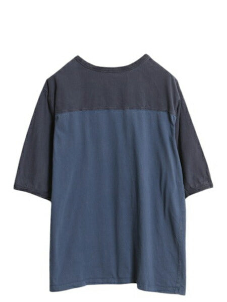 パタゴニア フットボール Tシャツ メンズ M 古着 21年製 アウトドア オーガニック コットン カットソー トップス 七分袖 ゆったり ツートン