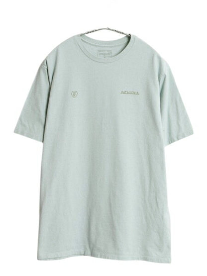 パタゴニア 両面 プリント 半袖 Tシャツ メンズ S 24年製 アウトドア バックプリント グラフィック カットソー トップス ゆったり シンプル