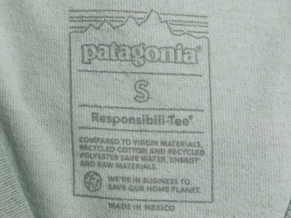 パタゴニア 両面 プリント 半袖 Tシャツ メンズ S 24年製 アウトドア バックプリント グラフィック カットソー トップス ゆったり シンプル