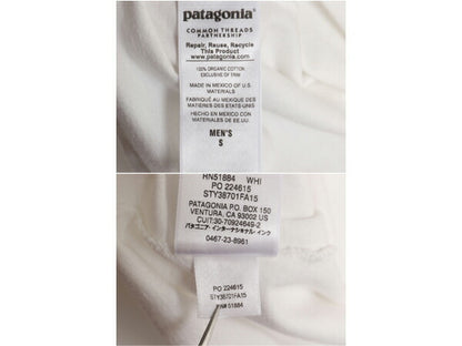 パタゴニア 両面 プリント 長袖 Tシャツ メンズ S / 古着 15年製 アウトドア バックプリント フィッシュ グラフィック イラスト カットソー