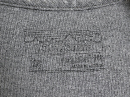 パタゴニア 両面 プリント 半袖 Tシャツ メンズ XS 17年製 アウトドア P6 ボックスロゴ バックプリントオーガニック コットン カットソー