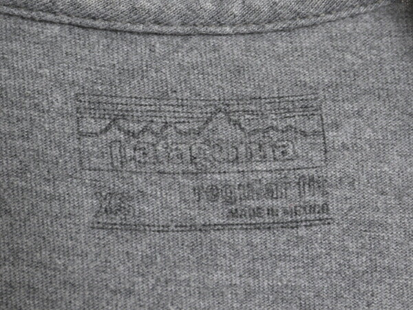 パタゴニア 両面 プリント 半袖 Tシャツ メンズ M / 16年製 アウトドア P6 ボックスロゴ バックプリント オーガニック コットン カットソー