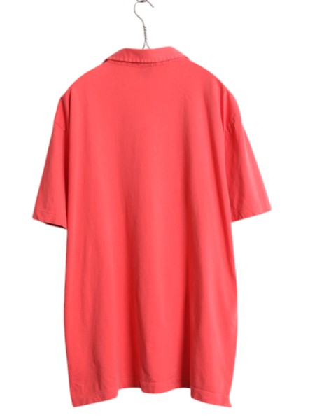 パタゴニア 半袖 ポロシャツ メンズ XL 古着 16年製 フィッツロイ トラウト 半袖シャツ オーガニック コットン スムース 素材 大きいサイズ