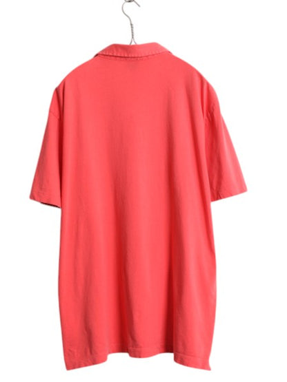 パタゴニア 半袖 ポロシャツ メンズ XL 古着 16年製 フィッツロイ トラウト 半袖シャツ オーガニック コットン スムース 素材 大きいサイズ