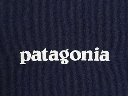 パタゴニア 両面 プリント 半袖 Tシャツ メンズ XL 古着 19年製 アウトドア P6 バックプリント ボックスロゴ 大きいサイズ スリムフィット