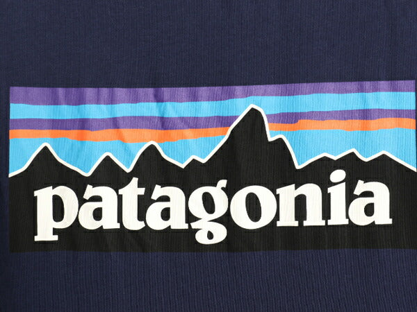 パタゴニア 両面 プリント 半袖 Tシャツ メンズ XL 古着 19年製 アウトドア P6 バックプリント ボックスロゴ 大きいサイズ スリムフィット