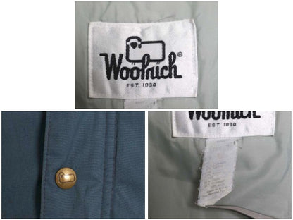 70s USA製 ウールリッチ 中綿 マウンテンパーカー ジャケット メンズ XL ヴィンテージ アウトドア マンパ ハーフ丈 ジャンパー ブルゾン 紺