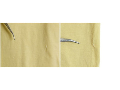 00s コロンビア 半袖 Tシャツ メンズ M / オールド アウトドア ワンポイント ロゴ プリント ヘビーウェイト コットン カットソー 無地 黄 