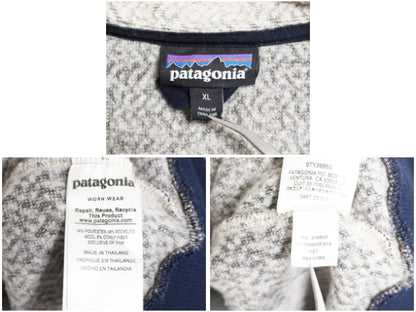パタゴニア ウーリエステル フリース ジャケット レディース XL / 古着 18年製 ハーフジップ ジャンパー ウール プルオーバー 大きいサイズ