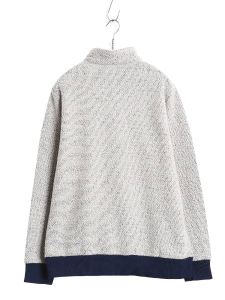 パタゴニア ウーリエステル フリース ジャケット レディース XL / 古着 18年製 ハーフジップ ジャンパー ウール プルオーバー 大きいサイズ