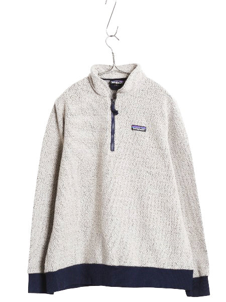パタゴニア ウーリエステル フリース ジャケット レディース XL / 古着 18年製 ハーフジップ ジャンパー ウール プルオーバー 大きいサイズ