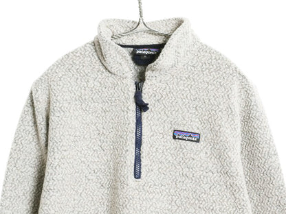 パタゴニア ウーリエステル フリース ジャケット レディース XL / 古着 18年製 ハーフジップ ジャンパー ウール プルオーバー 大きいサイズ