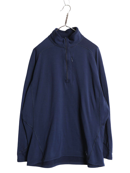 パタゴニア キャプリーン 4 長袖 Tシャツ メンズ XXL / 06年製 アウトドア ハーフジップ ロンT ストレッチ ワンポイント ロゴ 大きいサイズ