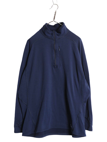 パタゴニア キャプリーン 4 長袖 Tシャツ メンズ XXL / 06年製 アウトドア ハーフジップ ロンT ストレッチ ワンポイント ロゴ 大きいサイズ