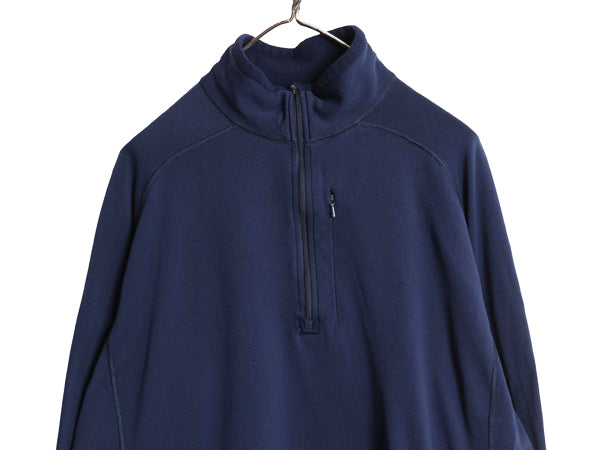 パタゴニア キャプリーン 4 長袖 Tシャツ メンズ XXL / 06年製 アウトドア ハーフジップ ロンT ストレッチ ワンポイント ロゴ 大きいサイズ