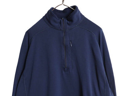 パタゴニア キャプリーン 4 長袖 Tシャツ メンズ XXL / 06年製 アウトドア ハーフジップ ロンT ストレッチ ワンポイント ロゴ 大きいサイズ