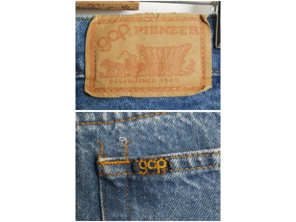 80s オールド ギャップ デニム パンツ メンズ 31 29 / 古着 ヴィンテージ ジーンズ ジーパン スリム ストレート アタリ ボトムス 5ポケット