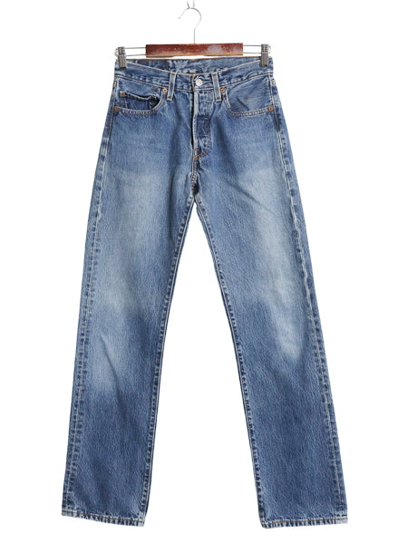 00s リーバイス 501 デニム パンツ メンズ レディース 28 34 オールド ジーンズ ジーパン ストレート ボタンフライ ボトムス アタリ 赤タブ