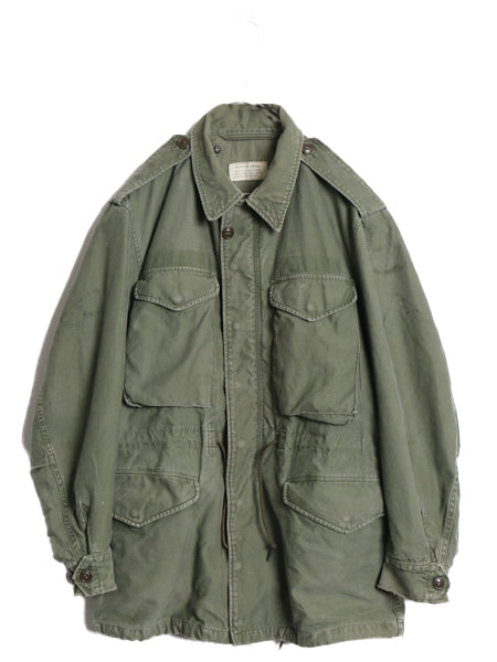 50s 米軍実物 US ARMY M-51 フィールド ジャケット SMALL REGULAR 58年製 ヴィンテージ ミリタリー 軍物 ジャンパー ブルゾン カーキ M-65 