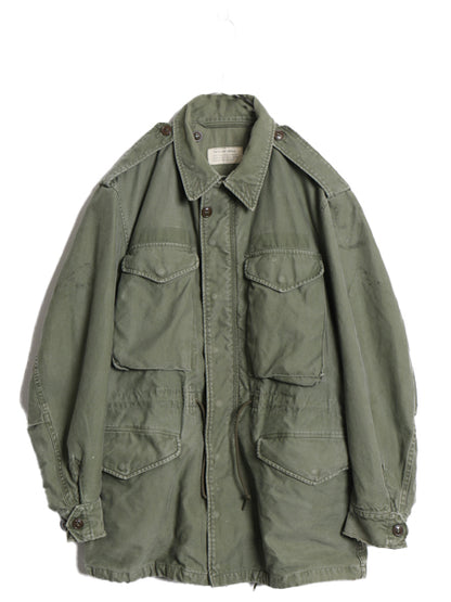 50s 米軍実物 US ARMY M-51 フィールド ジャケット SMALL REGULAR 58年製 ヴィンテージ ミリタリー 軍物 ジャンパー ブルゾン カーキ M-65 
