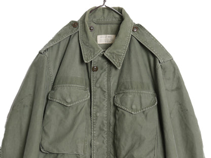 50s 米軍実物 US ARMY M-51 フィールド ジャケット SMALL REGULAR 58年製 ヴィンテージ ミリタリー 軍物 ジャンパー ブルゾン カーキ M-65 