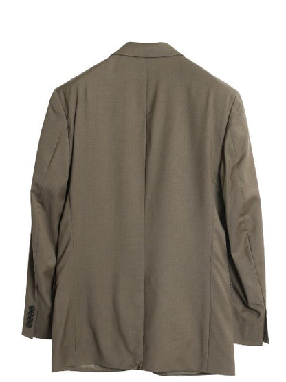 デッドストック ローレン ラルフローレン テーラード ジャケット メンズ M 程 新品 ポロ ブレザー スーツ サマー ウール きれいめ シンプル