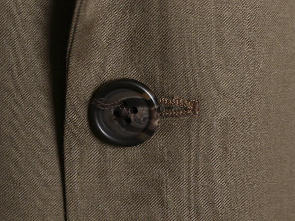 デッドストック ローレン ラルフローレン テーラード ジャケット メンズ M 程 新品 ポロ ブレザー スーツ サマー ウール きれいめ シンプル