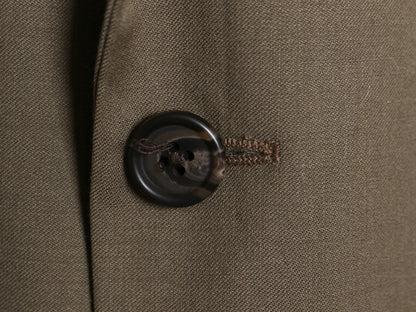 デッドストック ローレン ラルフローレン テーラード ジャケット メンズ M 程 新品 ポロ ブレザー スーツ サマー ウール きれいめ シンプル