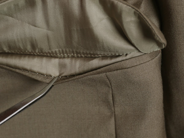 デッドストック ローレン ラルフローレン テーラード ジャケット メンズ M 程 新品 ポロ ブレザー スーツ サマー ウール きれいめ シンプル