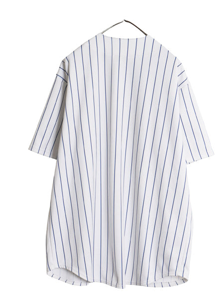 メッツ ベースボール シャツ メンズ XXL 程/ MLB オフィシャル マジェスティック 大リーグ ユニフォーム ゲームシャツ 重ね着 大きいサイズ