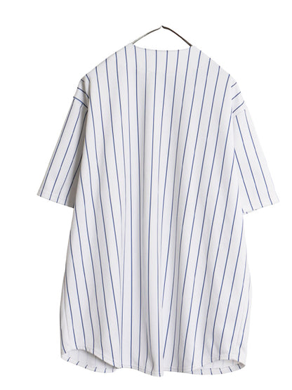 メッツ ベースボール シャツ メンズ XXL 程/ MLB オフィシャル マジェスティック 大リーグ ユニフォーム ゲームシャツ 重ね着 大きいサイズ