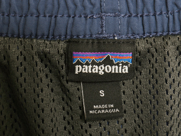 パタゴニア バギーズ ショーツ メンズ S / 19年製 ナイロン ショートパンツ 短パン 海パン 水陸両用 インナー付き スイム サーフ ネイビー