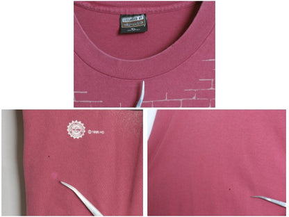 90s USA製 ハーレー ダビッドソン オーバー プリント 半袖 Tシャツ メンズ XL オールド オフィシャル バイク アート イラスト 大きいサイズ