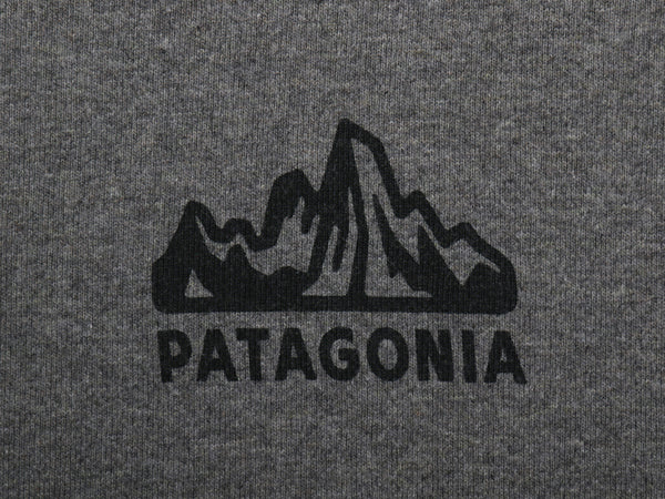 パタゴニア 両面 プリント 長袖 Tシャツ メンズ M / ロンT ロゴT ロングスリーブ グラフィック フィッツロイ スコープ カットソー イラスト