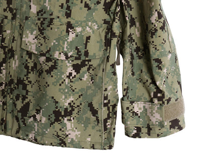 デッドストック 米軍実物 USN ネイビー ゴアテックス ジャケット X-SMALL X-SHORT 17年製 AOR2 ECWCS デジタル ウッドランドカモ 迷彩 軍物