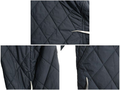 ポロ ラルフローレン 中綿 ナイロン キルティング ジャケット メンズ L / 古着 ジャンパー ブルゾン ハーフ コート ワンポイント ネイビー