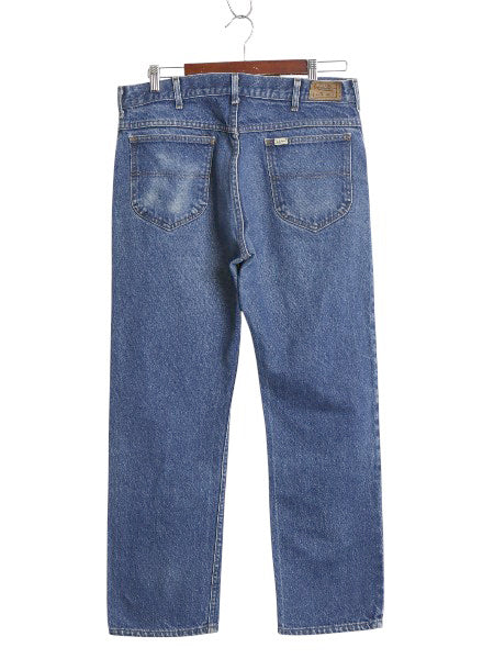 80s USA製 ★ エルエルビーン Lee 別注 デニム パンツ メンズ 35 30 / 古着 ヴィンテージ ダブルネーム 200 ジーパン ジーンズ ストレート