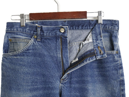 80s USA製 ★ エルエルビーン Lee 別注 デニム パンツ メンズ 35 30 / 古着 ヴィンテージ ダブルネーム 200 ジーパン ジーンズ ストレート