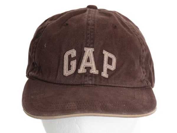 80s ギャップ コットン ベースボール キャップ メンズ M レディース L 帽子 ヴィンテージ トラッカー ハット フェルト ロゴ 刺繍 オールド
