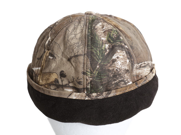 デッドストック US企画 カーハート 迷彩 イヤー フラップ キャップ メンズ  M L / 帽子 リアルツリー カモ ワーク コットン 中綿入り 防寒