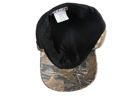 デッドストック US企画 カーハート 迷彩 イヤー フラップ キャップ メンズ  M L / 帽子 リアルツリー カモ ワーク コットン 中綿入り 防寒