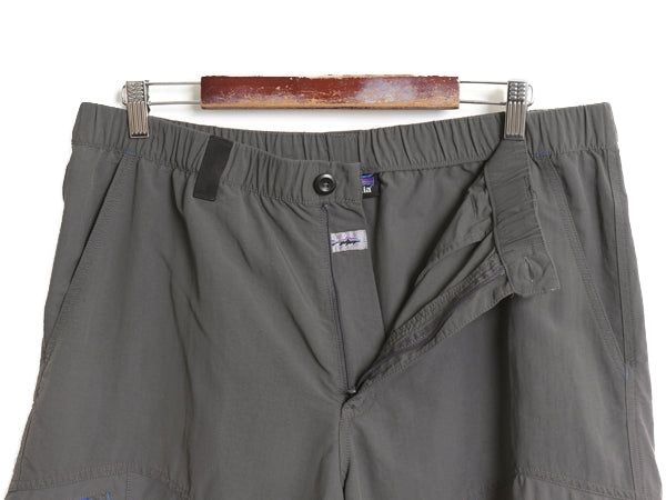 パタゴニア ガイドウォーター ショーツ メンズ XL 18年製 アウトドア ナイロン ストレッチ ショート パンツ カーゴ 短パン 大きいサイズ 灰