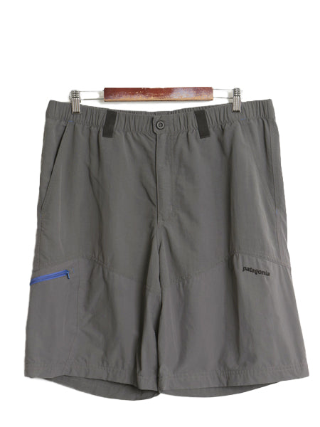パタゴニア ガイドウォーター ショーツ メンズ XL 18年製 アウトドア ナイロン ストレッチ ショート パンツ カーゴ 短パン 大きいサイズ 灰