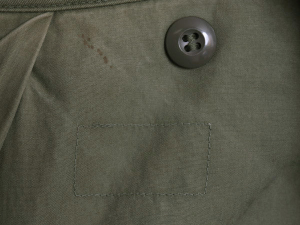 60s 米軍実物 US ARMY M-65 フィールド ジャケット MEDIUM REGULAR 程 古着 ヴィンテージ ミリタリー ジャンパー 軍物 2nd アルミ オリーブ