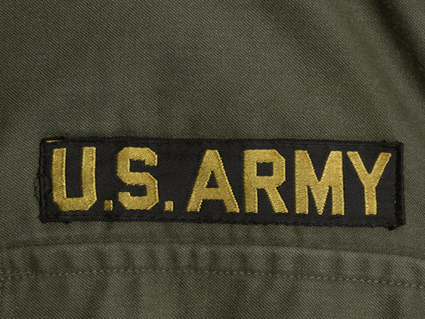 60s 米軍実物 US ARMY M-65 フィールド ジャケット MEDIUM REGULAR 程 古着 ヴィンテージ ミリタリー ジャンパー 軍物 2nd アルミ オリーブ