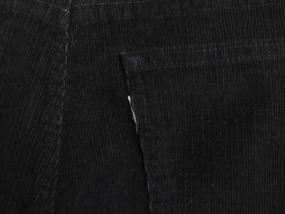  80s USA製 リーバイス 646 コーデュロイ フレア パンツ 実寸 34 27 程/ ヴィンテージ ブーツカット ベルボトム スリム 細畝 42 TALON 濃紺