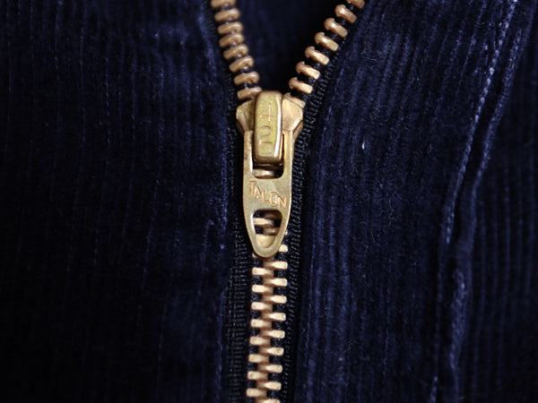  80s USA製 リーバイス 646 コーデュロイ フレア パンツ 実寸 34 27 程/ ヴィンテージ ブーツカット ベルボトム スリム 細畝 42 TALON 濃紺