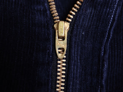  80s USA製 リーバイス 646 コーデュロイ フレア パンツ 実寸 34 27 程/ ヴィンテージ ブーツカット ベルボトム スリム 細畝 42 TALON 濃紺