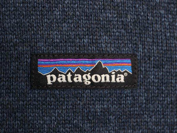 パタゴニア ベターセーター ハーフジップ メンズ XL 17年製 フリース セーター プルオーバー ジャケット 裏起毛 ブルゾン 大きいサイズ 紺